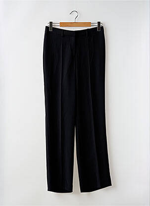 Pantalon droit taille à pinces taille normale noir GERKE MY PANTS femme