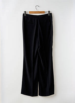 Pantalon droit tissage crêpe taille normale noir GERKE MY PANTS femme