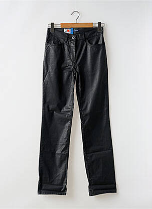 Pantalon droit stretch taille normale noir GARDEUR femme