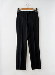 Pantalon droit tissage popeline noir GARDEUR femme