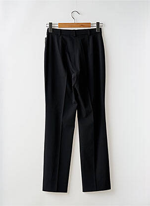 Pantalon droit tissage popeline noir GARDEUR femme