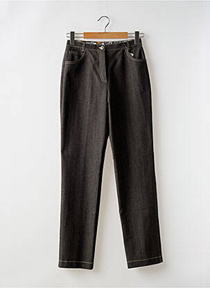 Pantalon slim taille normale taille normale gris HUCKE WOMAN femme