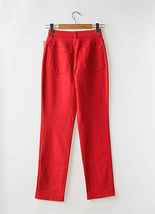 Pantalon slim stretch taille normale rouge GARDEUR femme