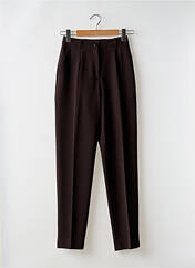 Pantalon slim marron PAUSE CAFE pour femme seconde vue