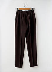 Pantalon slim marron PAUSE CAFE pour femme seconde vue