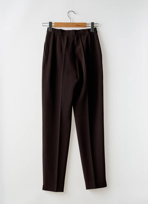 Pantalon slim marron PAUSE CAFE pour femme