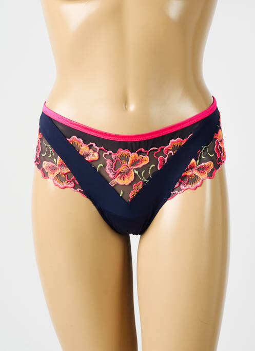 Tanga bleu PRIMA DONNA pour femme