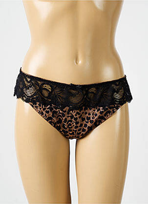 Tanga stretch marron PRIMADONNA femme