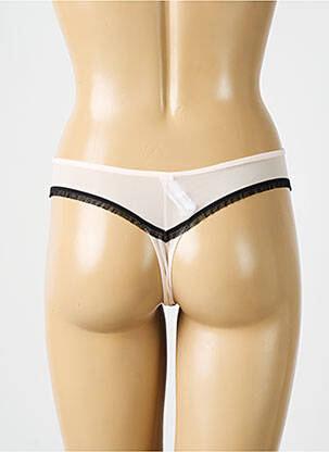 Tanga stretch rose MARIE JO femme