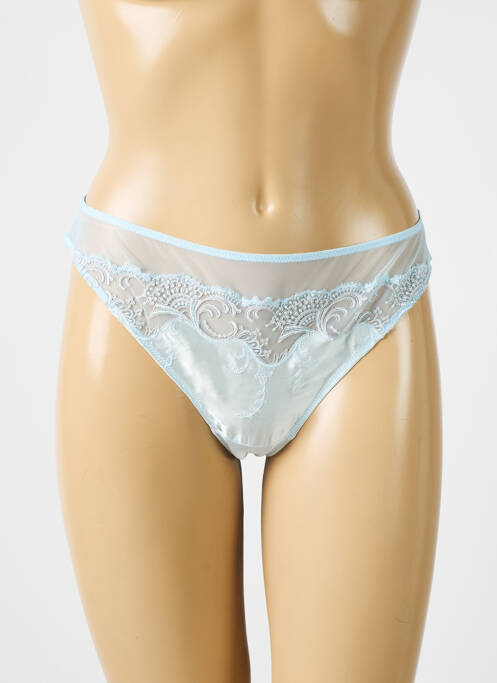 Tanga bleu LISE CHARMEL pour femme