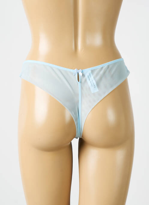 Tanga bleu LISE CHARMEL pour femme