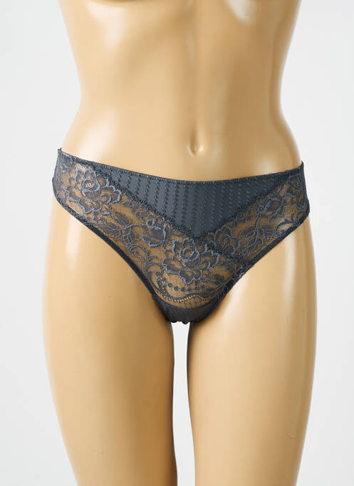 Tanga bleu MARIE JO pour femme