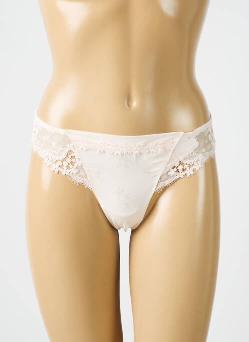 Tanga rose SIMONE PERELE pour femme