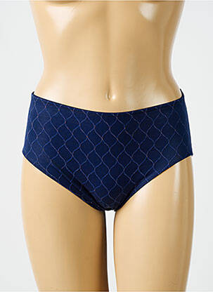 Culotte effet matière satinée bleu PRIMA DONNA femme
