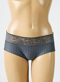 Shorty tissage satiné gris MARIE JO femme