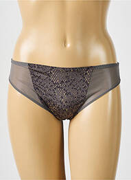 Culotte effet matière satinée gris PRIMADONNA femme