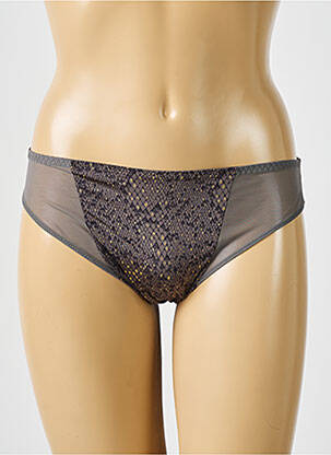 Culotte effet matière satinée gris PRIMA DONNA femme