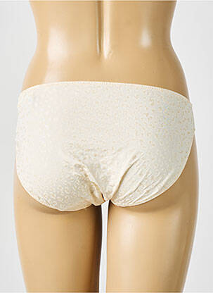 Culotte tissage satiné beige MARIE JO femme