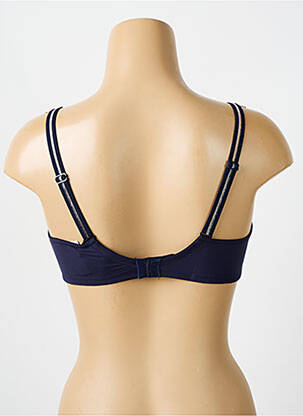 Soutien-gorge effet matière satinée haut soutien-gorge emboitant bleu PRIMADONNA femme