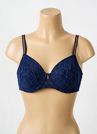 Soutien-gorge légère et transparente haut soutien-gorge emboitant bleu PRIMADONNA femme