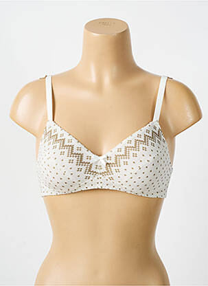 Soutien-gorge bretelle multi position haut triangles vert ANTIGEL femme