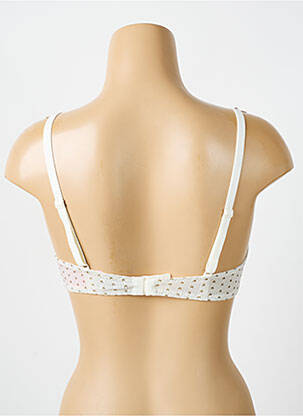 Soutien-gorge effet matière satinée haut triangles vert ANTIGEL femme