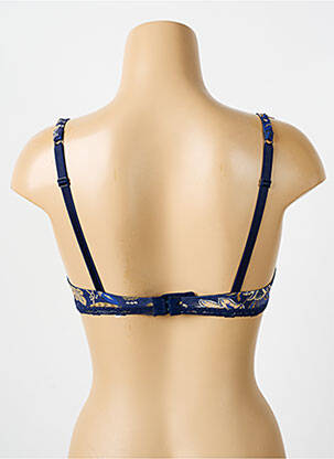 Top/caraco tissage satiné bleu ANTIGEL femme