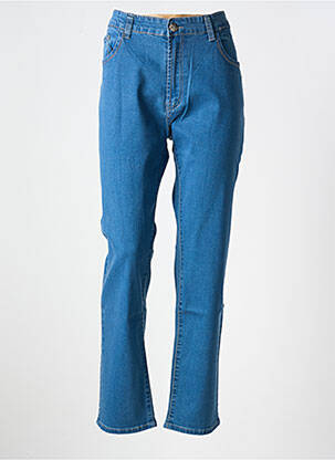 Jeans coupe slim stretch taille normale bleu X-MAX femme