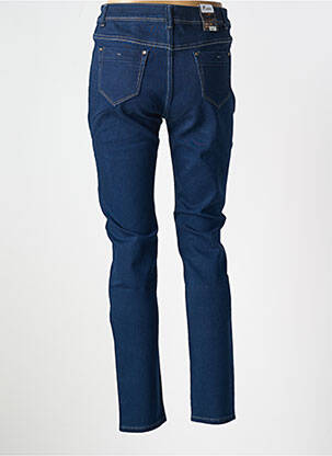 Jeans coupe slim tissage brut taille normale bleu X-MAX femme