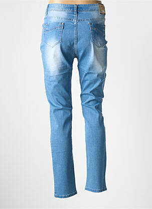 Jeans coupe slim stretch taille normale bleu #144894 femme
