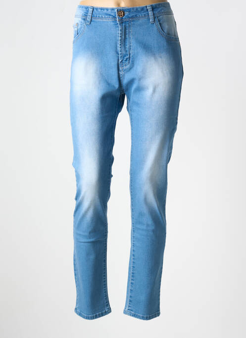 Jeans coupe slim bleu #144894 pour femme