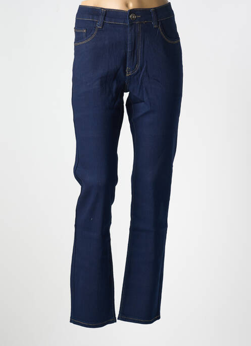 Jeans coupe slim bleu X-MAX pour femme