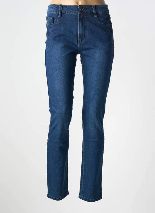 Jeans coupe slim bleu X-MAX pour femme