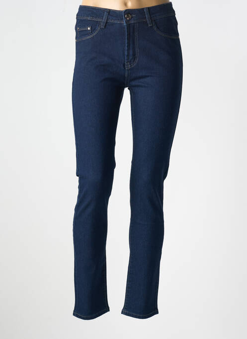 Jeans coupe slim bleu X-MAX pour femme