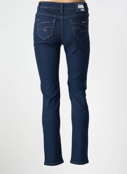 Jeans coupe slim bleu X-MAX pour femme