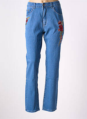 Jeans coupe slim bleu X-MAX pour femme