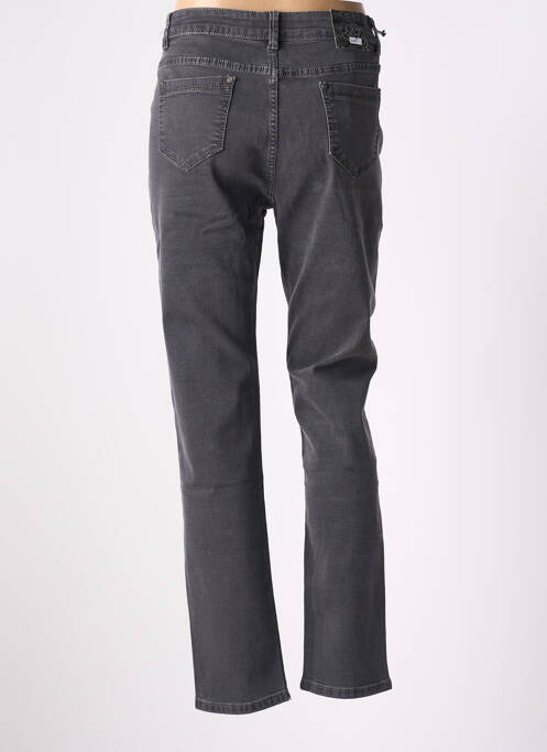 Jeans coupe droite gris X-MAX pour femme