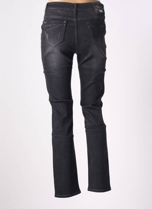 Jeans coupe slim gris X-MAX pour femme