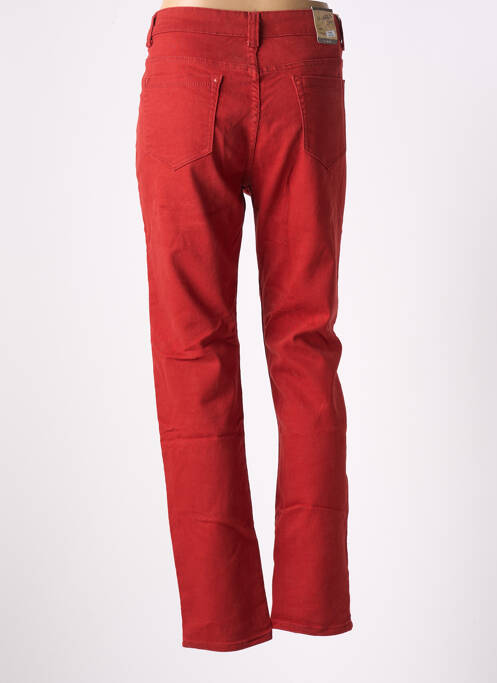 Pantalon droit rouge X-MAX pour femme