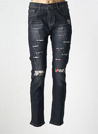 Jeans coupe slim poches gris X-MAX femme