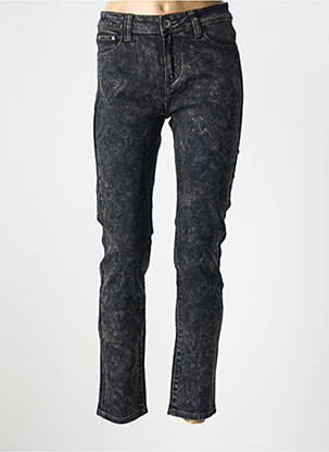 Jeans coupe slim poches gris X-MAX femme