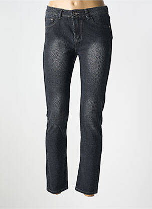 Jeans coupe slim poches gris X-MAX femme