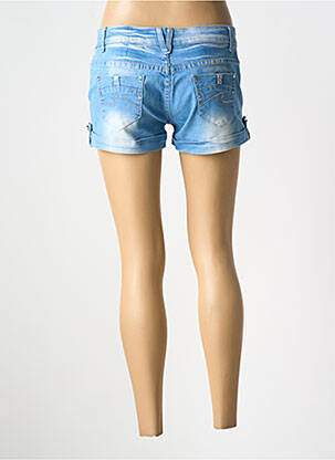 Short tissage denim bleu X-MAX femme