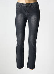 Jeans coupe slim gris X-MAX pour femme seconde vue