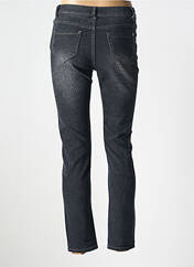 Jeans coupe slim gris X-MAX pour femme seconde vue