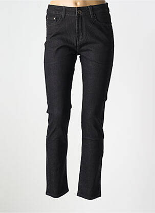 Jeans coupe slim noir X-MAX pour femme