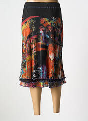 Jupe mi-longue noir QUATRE VINGT JOURS pour femme seconde vue