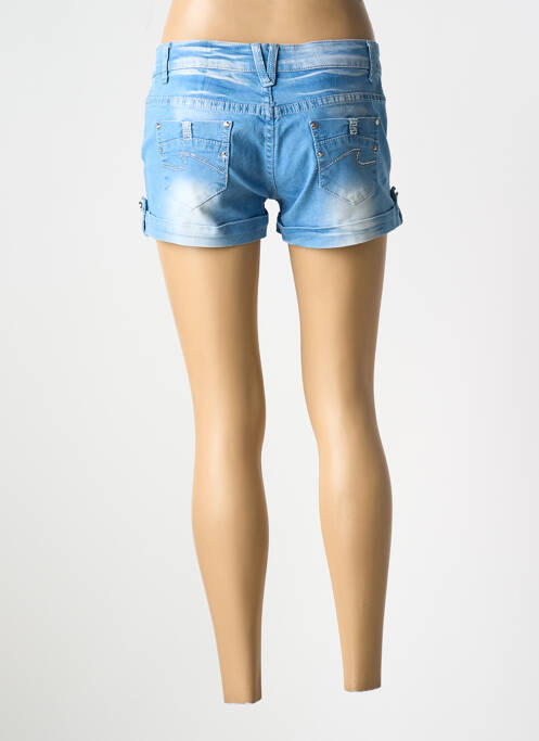 Short tissage denim bleu X-MAX femme