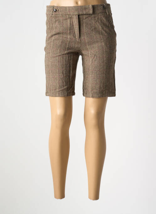 Bermuda marron VUE SUR MER pour femme