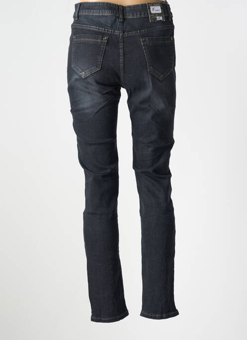 Jeans coupe slim gris X-MAX pour femme